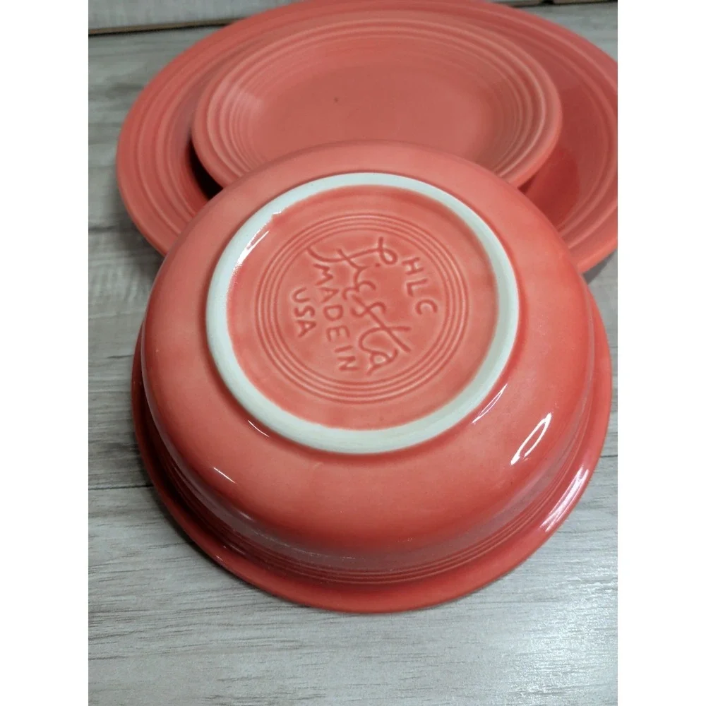 Homer Laughlin Fiestaware 5-pc Place Setting Persimmon